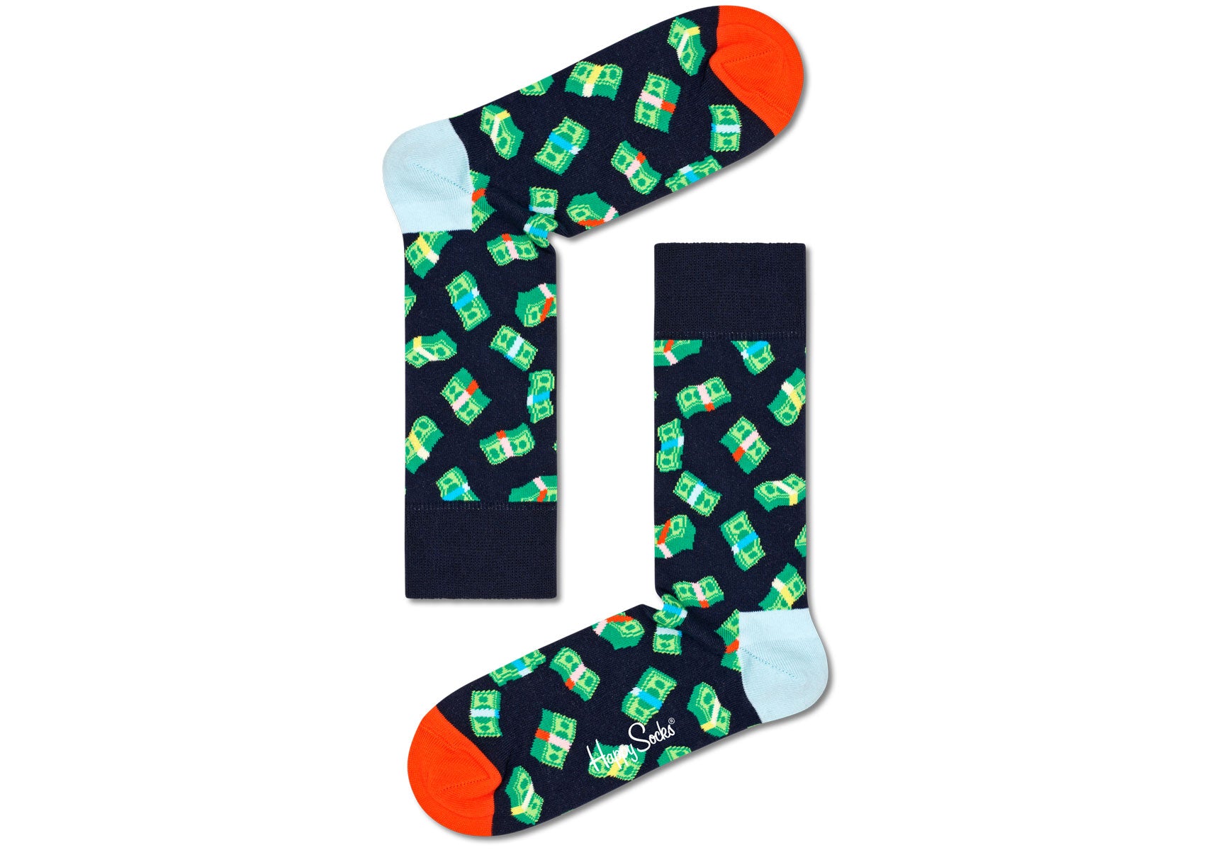 Mens-Happy-Socks-Money-Money-Sock-Socks-MNY01-6500-Navy