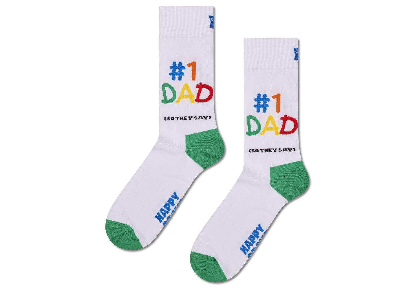 Mens-Happy-Socks-No-1-Dad-Sock-Socks-P004997-White