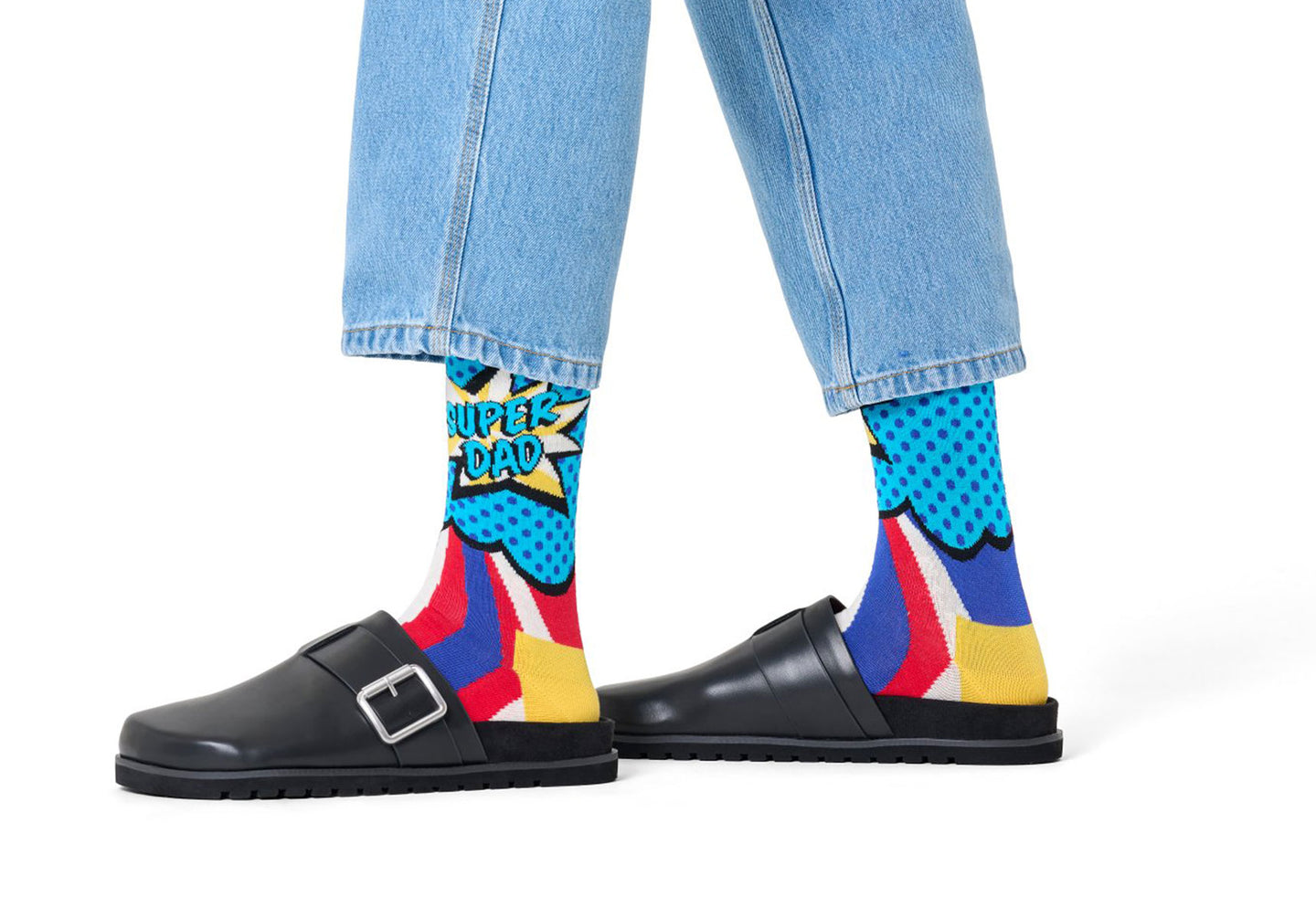 Mens-Happy-Socks-Super-Dad-Sock-Accessories-DAD01-6300-Blue-1