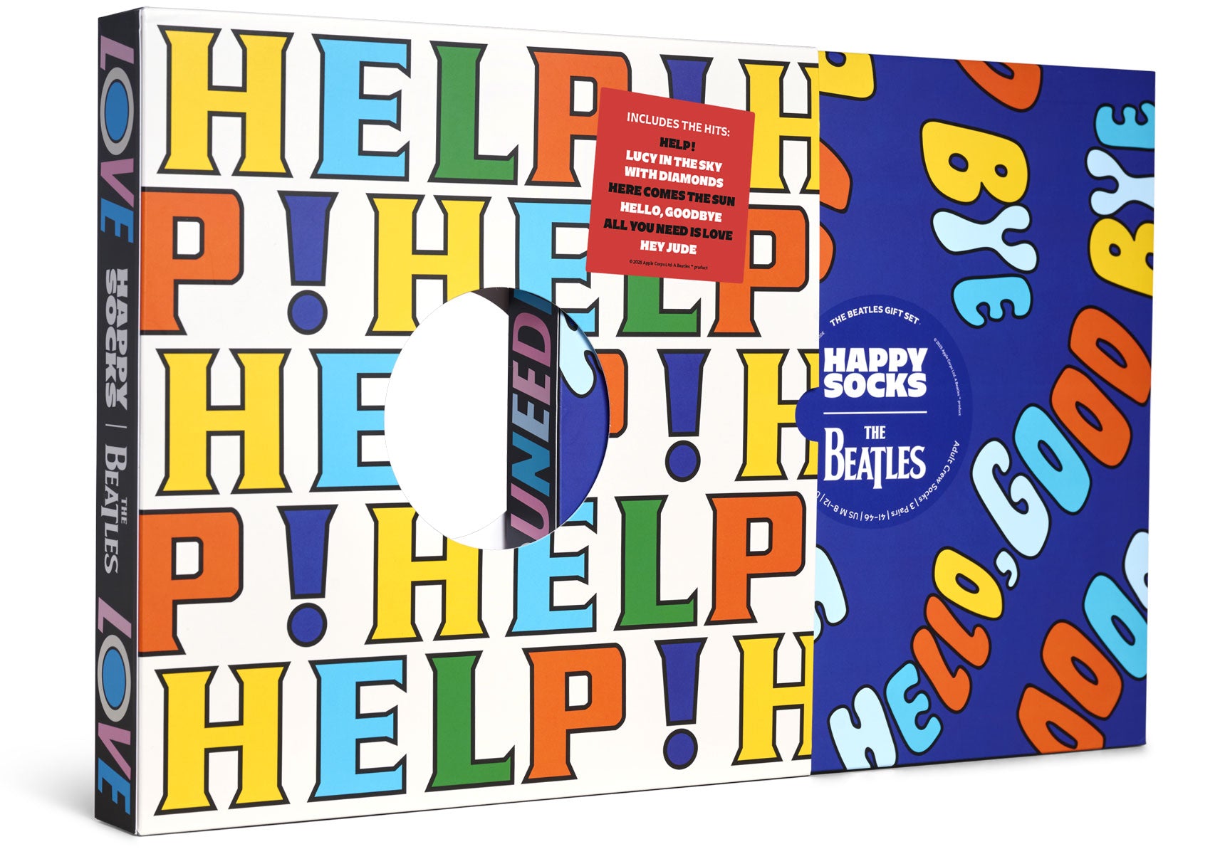 Mens-Happy-Socks-The-Beatles-6-Pack-Socks-Gift-Set-Accessoires-P003944-Black-2