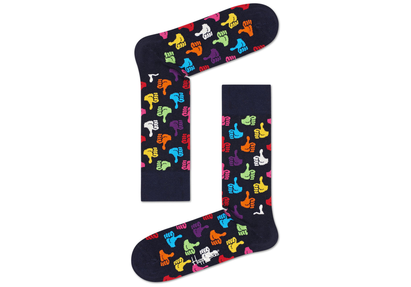 Mens-Happy-Socks-Thumbs-Up-Accessories-THU01-6550-Multi