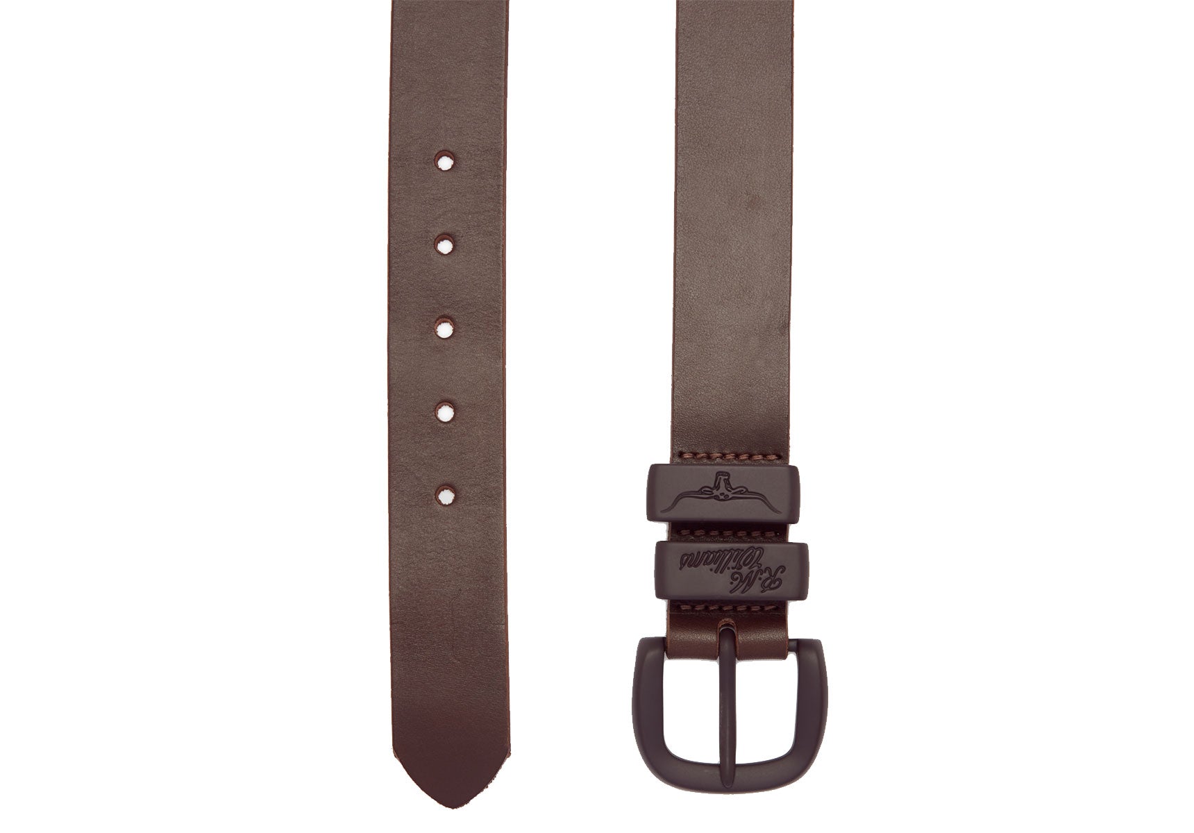 Mens-R-M-Williams-1-1-2-Drover-Belt-Accessories-BSF5ZCH0801-Chocolate-1