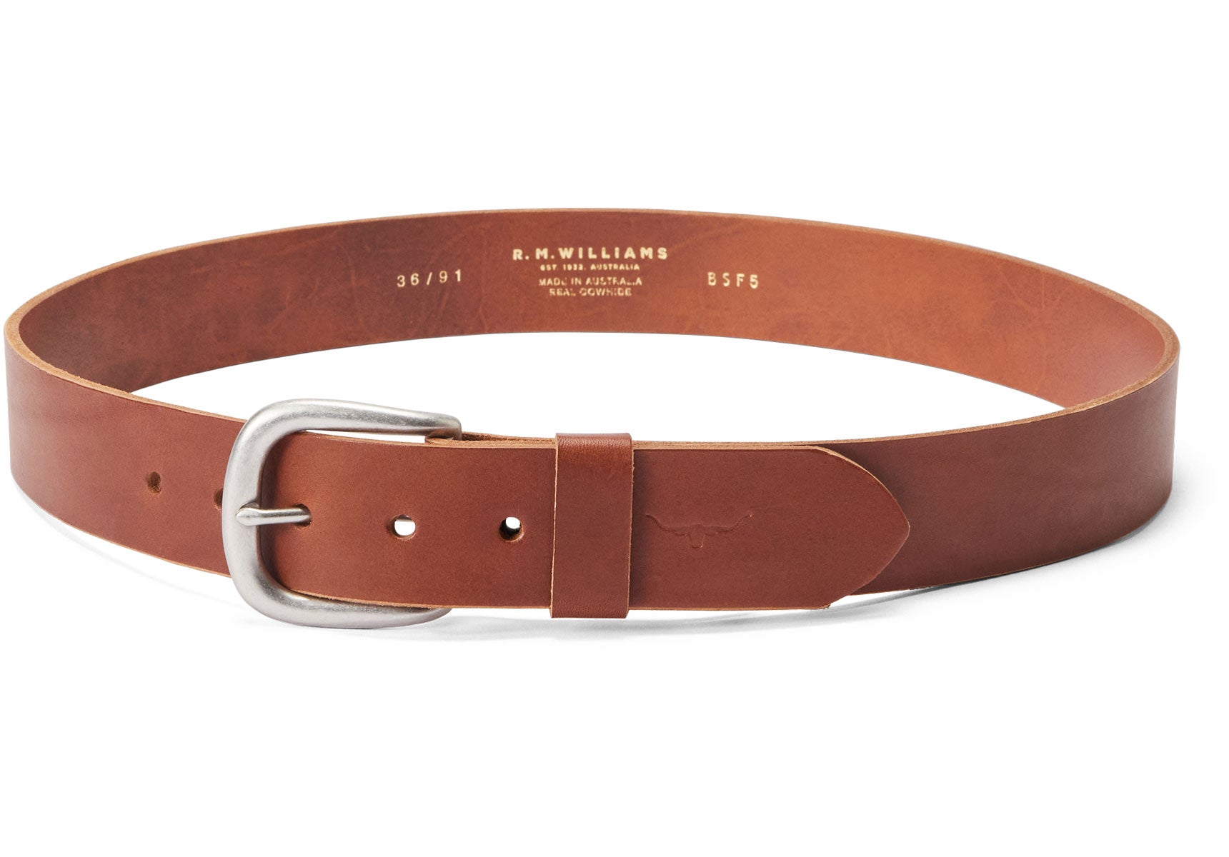 Mens-R-M-Williams-1-1-2-Traditional-Belt-Accessories-BSF5DCH1301-Dark-Tan-2