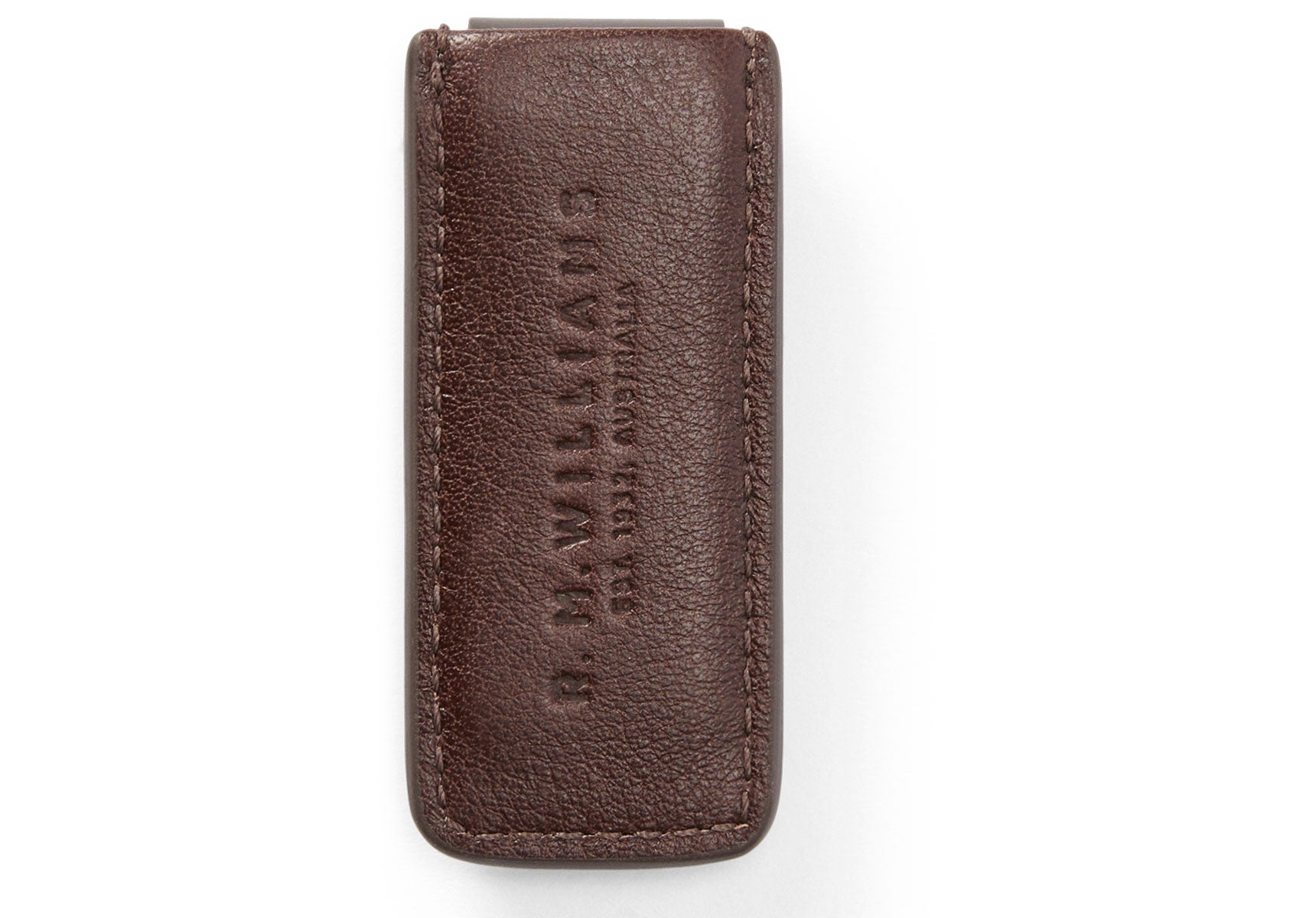 Mens-R-M-Williams-Farrier-Leather-Money-Clip-Accessories-WMX9UTL970100-Whiskey-1