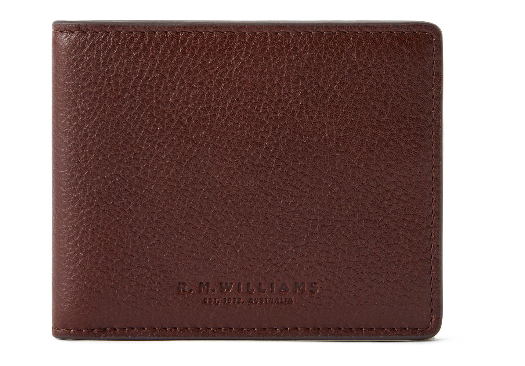 R.M. Williams Farrier Slim Bi Fold Wallet - Whiskey