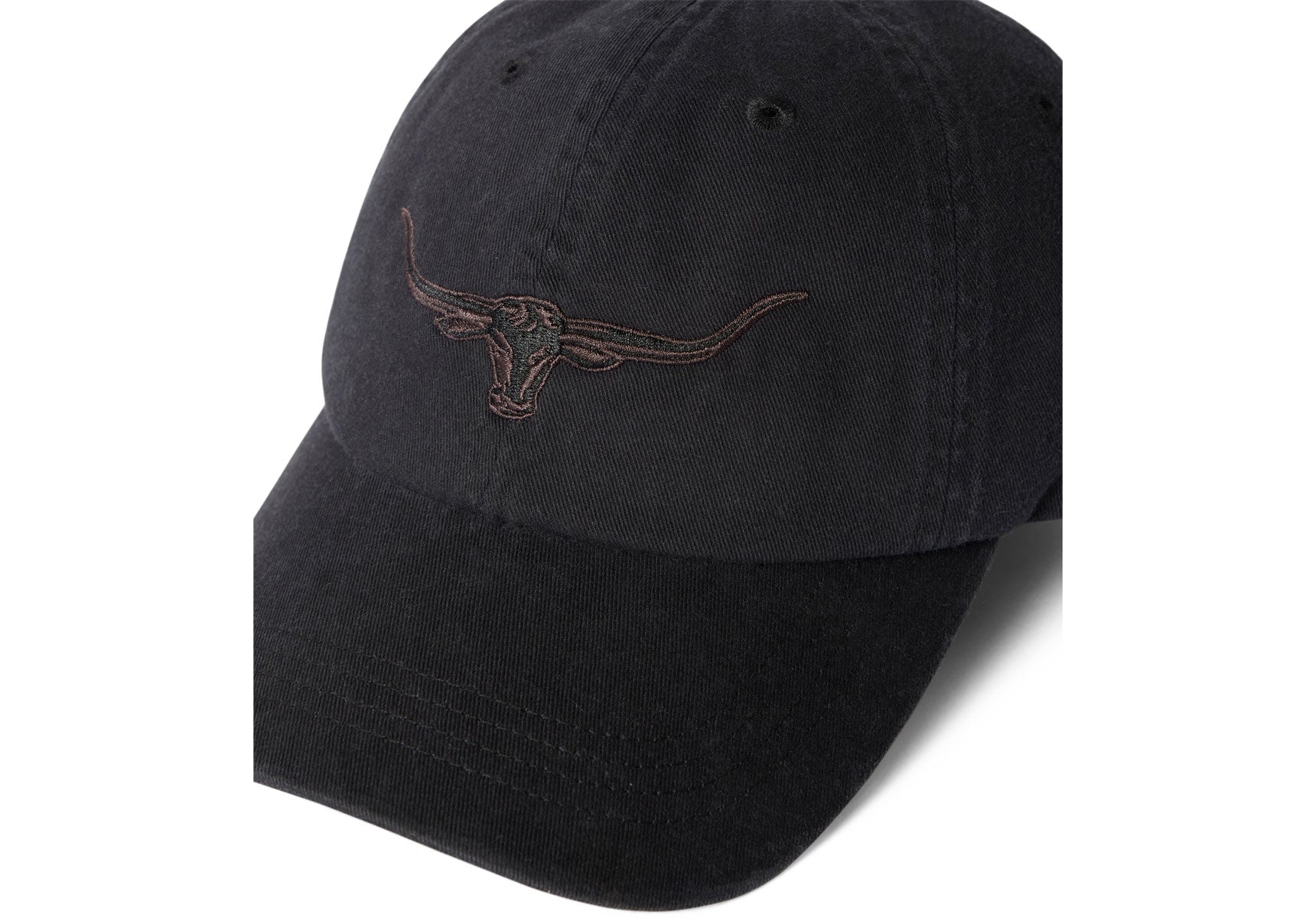 Mens-R-M-Williams-Longhorn-Twill-Cap-Accessories-ACX9OWI4C0200-Black-Wash-3