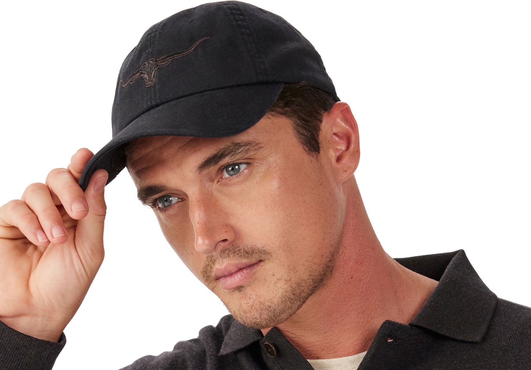 Mens-R-M-Williams-Longhorn-Twill-Cap-Accessories-ACX9OWI4C0200-Black-Wash-4