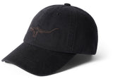 Mens-R-M-Williams-Longhorn-Twill-Cap-Accessories-ACX9OWI4C0200-Black-Wash