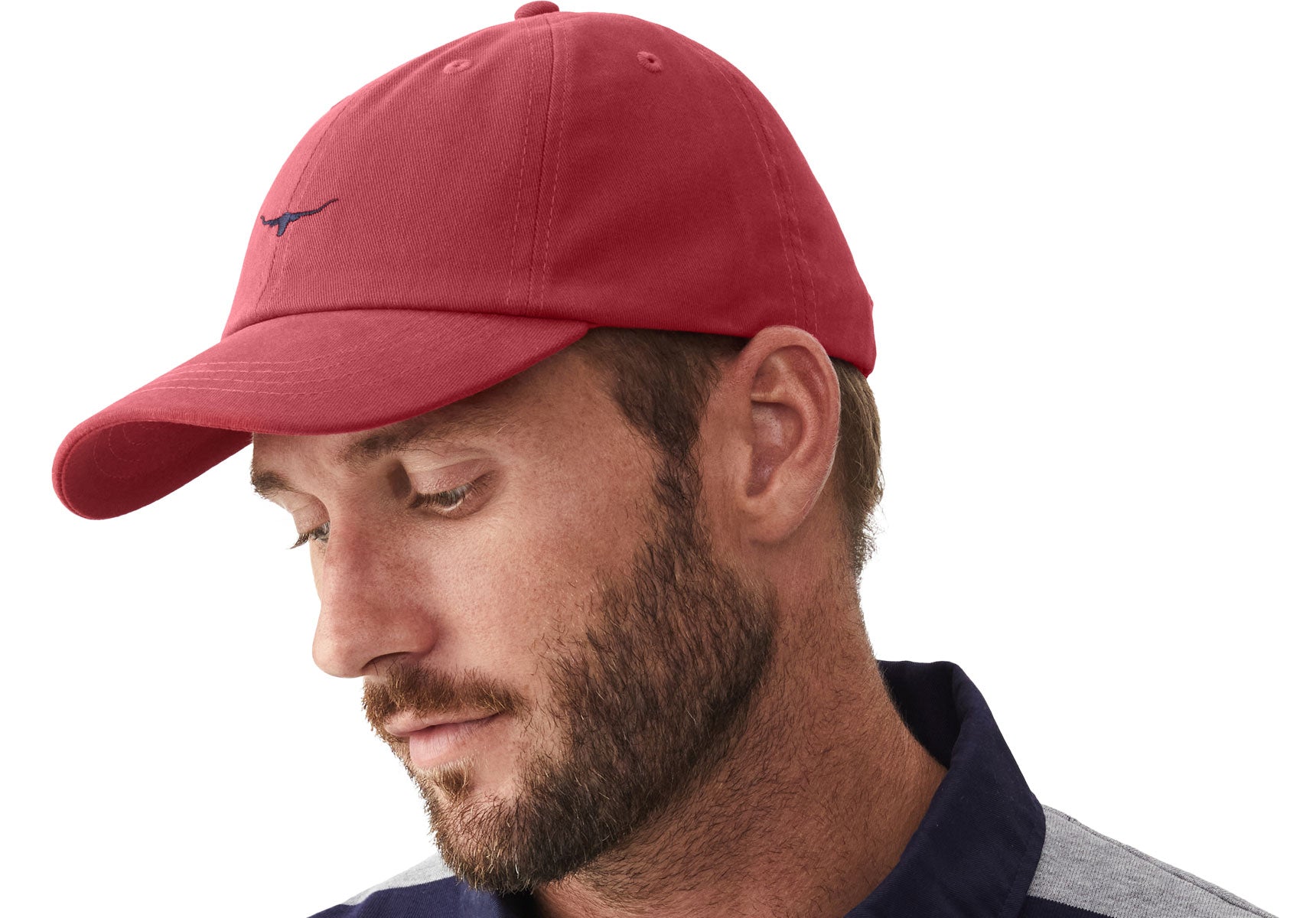 Mens-R-M-Williams-Mini-Longhorn-Cap-Accessories-ACX9OWIRN0100-Red-Navy-4