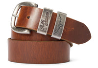 Mens-R.M.Williams-1-1-2-Drover-Belt-Accessories-BSF5WDA2401-Mid-Brown