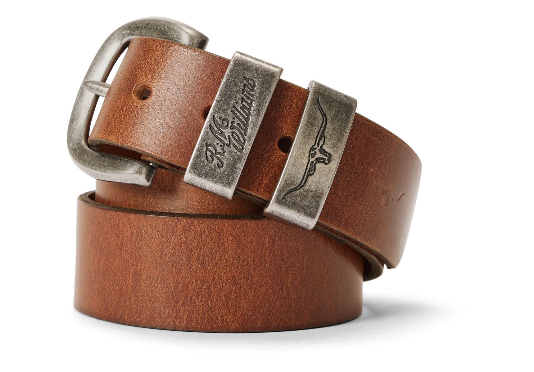 Mens-R.M.Williams-1-1-2-Drover-Belt-Accessories-BSF5WDAY501-Caramel