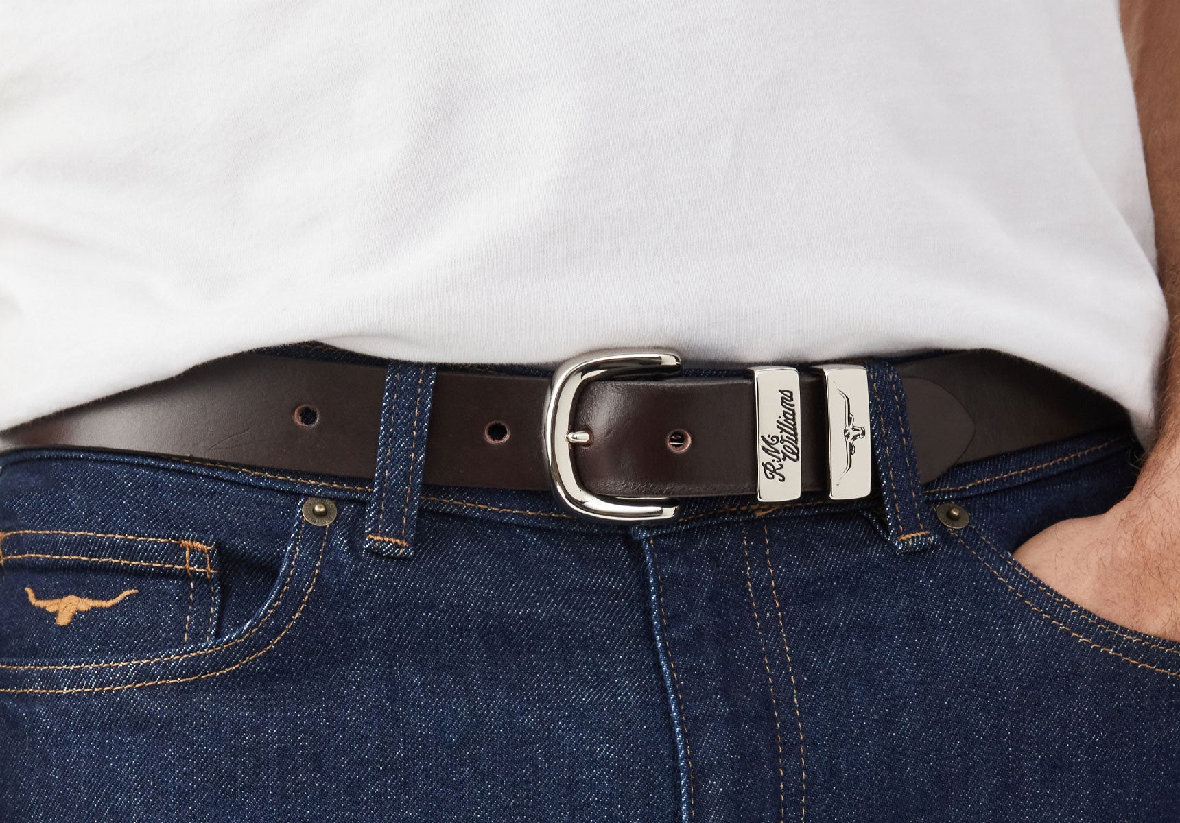 Mens-R.M.Williams-1-1-4-Slim-Drover-Belt-Accessories-CB440.41-Chestnut-4