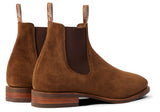 R.M. Williams Comfort Craftsman Suede Chelsea Boot - Cedar