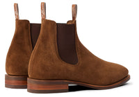 R.M. Williams Comfort Craftsman Suede Chelsea Boot - Cedar