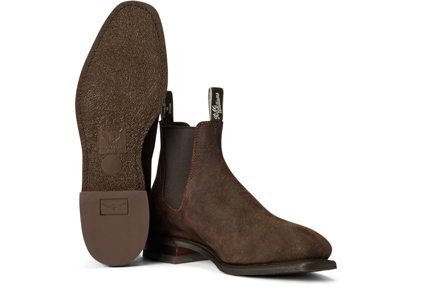R.M. Williams Burnished Comfort Craftsman Boot - Rustic Brown