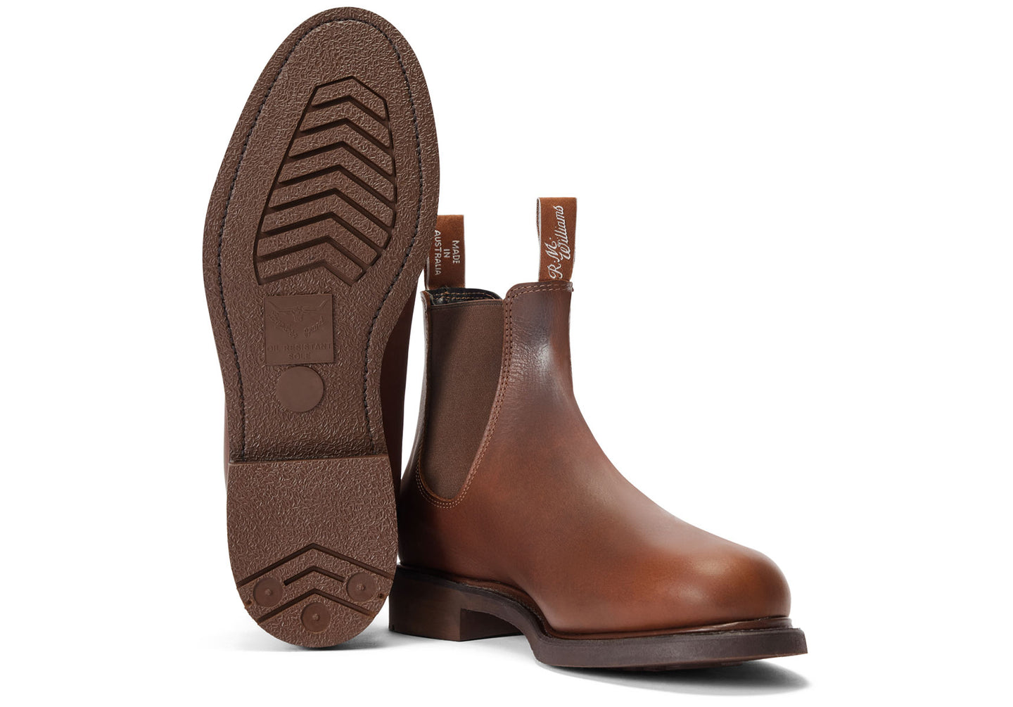 Mens-R.M.Williams-Gardener-Boot-Boots-B530V.06RW6-Brown-Vesta-1-Sole