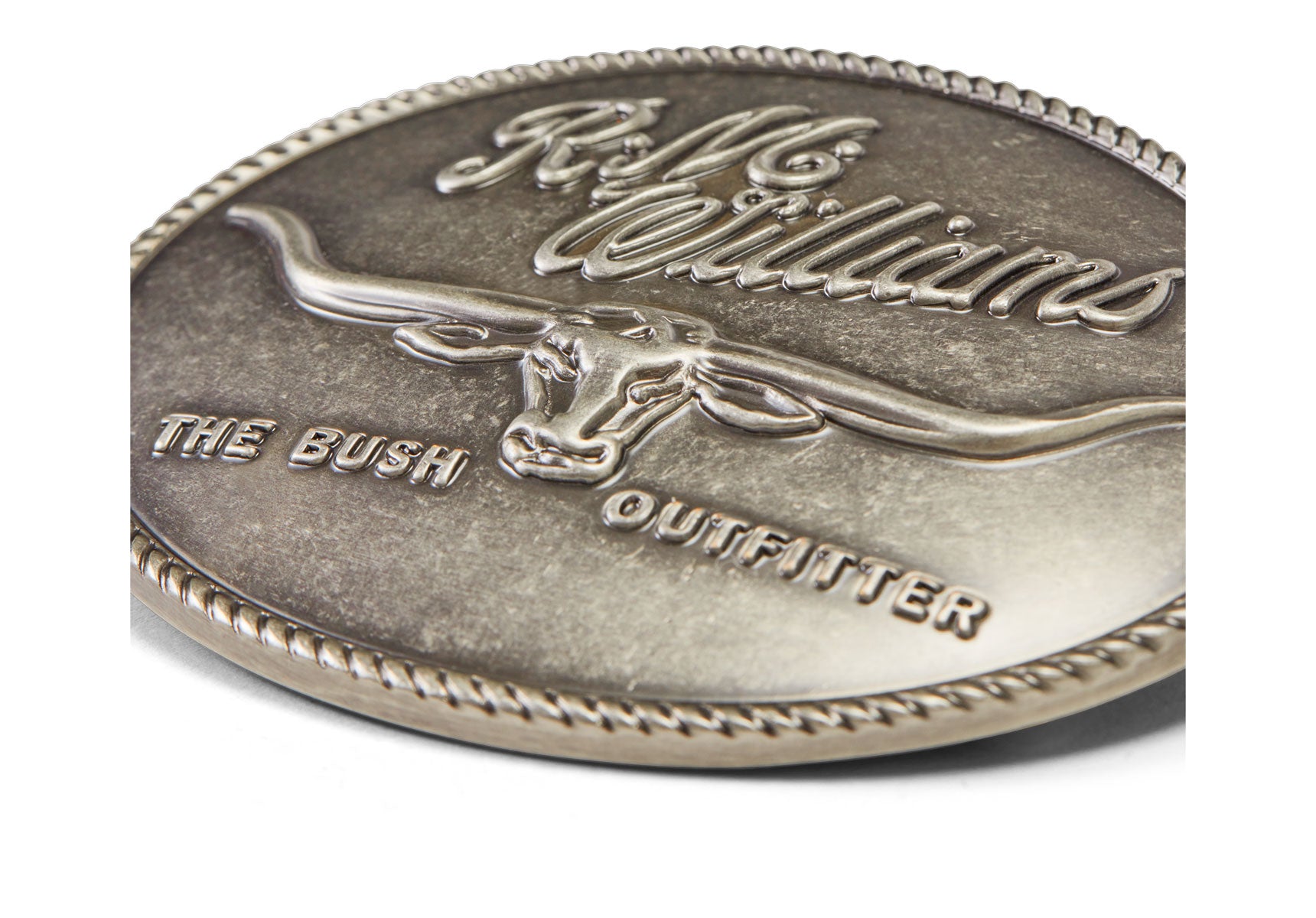 rm williams belt buckle