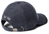 Mens-R.M.Williams-Script-Longhorn-Cord-Cap-Accessories-ACX9OCRG10100-Slate-2