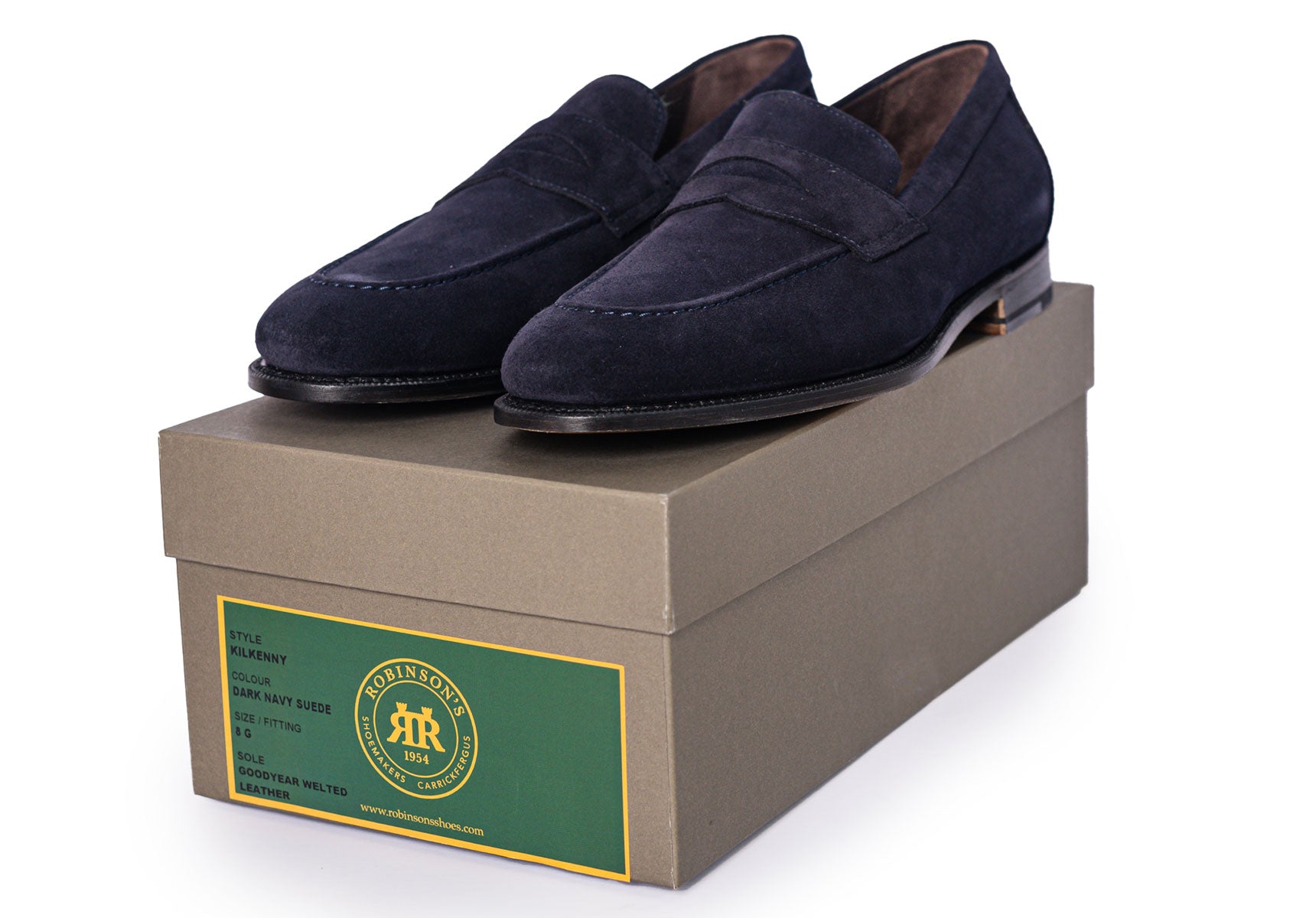 Robinson Kilkenny - Dark Navy Suede