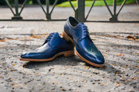 Mens-Robinson-Wilde-Sboes-4195GW19-Navy-Hand-Painted-Lifestyle1