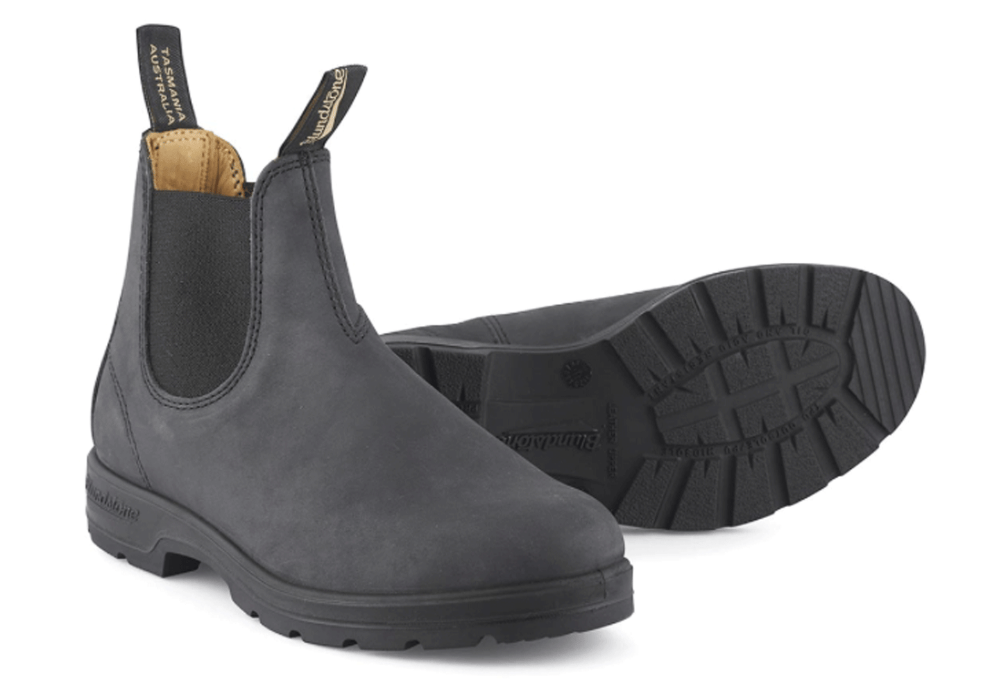 Blundstone 587 Chelsea Boots - Rustic Black