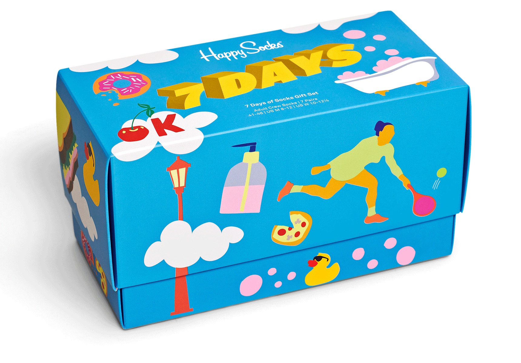 Unisex-Happy-Socks-7-Day-7-Pack-Gift-Box-Accessories-XSEV15-0200-Blue