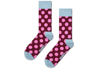 Happy Socks Big Dot - Dark Red