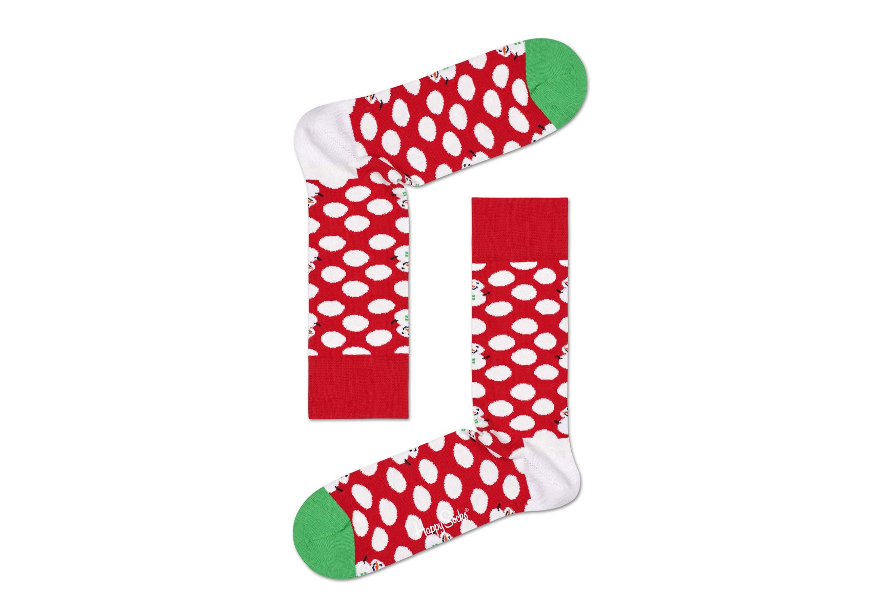 Happy Socks Big Dot Snowman