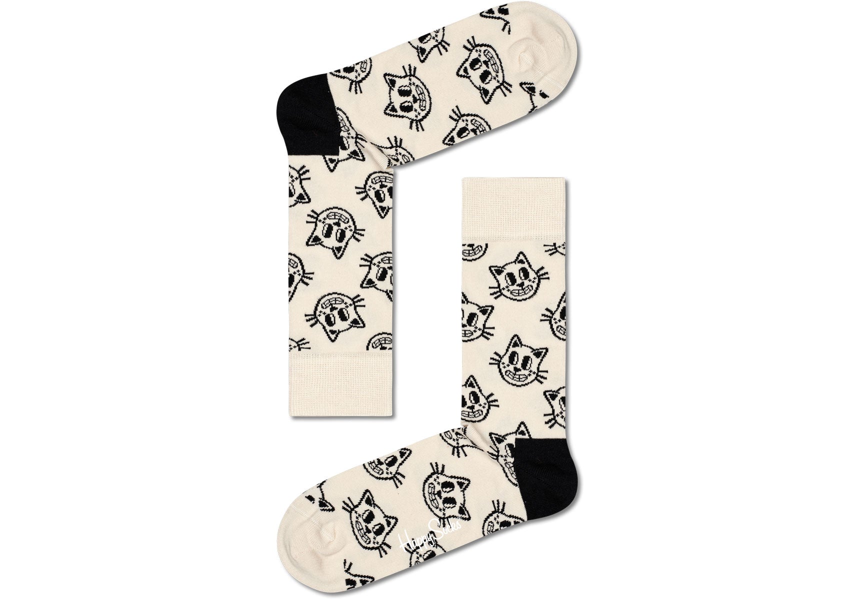 Unisex-Happy-Socks-Cat-Accessories-CAT01-9100-Beige
