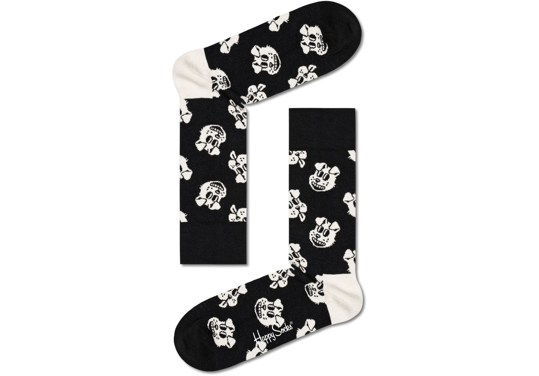 Happy Socks Dog - Black