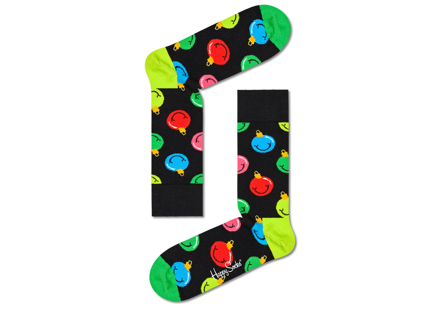 Unisex-Happy-Socks-Jingle-Smiling-Accessories-JSS01-9300-Black
