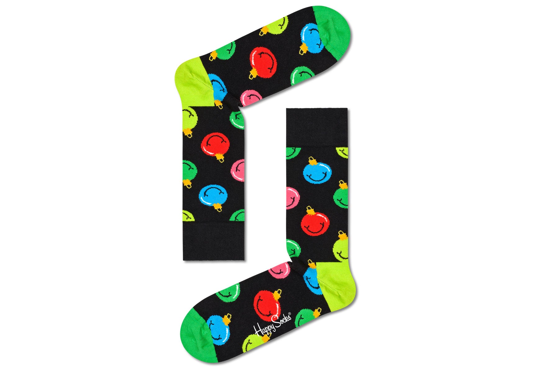 Unisex-Happy-Socks-Jingle-Smiling-Accessories-JSS01-9300-Black