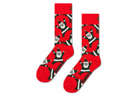 Unisex-Happy-Socks-Santa-Socks-Accessories-P003284-Red
