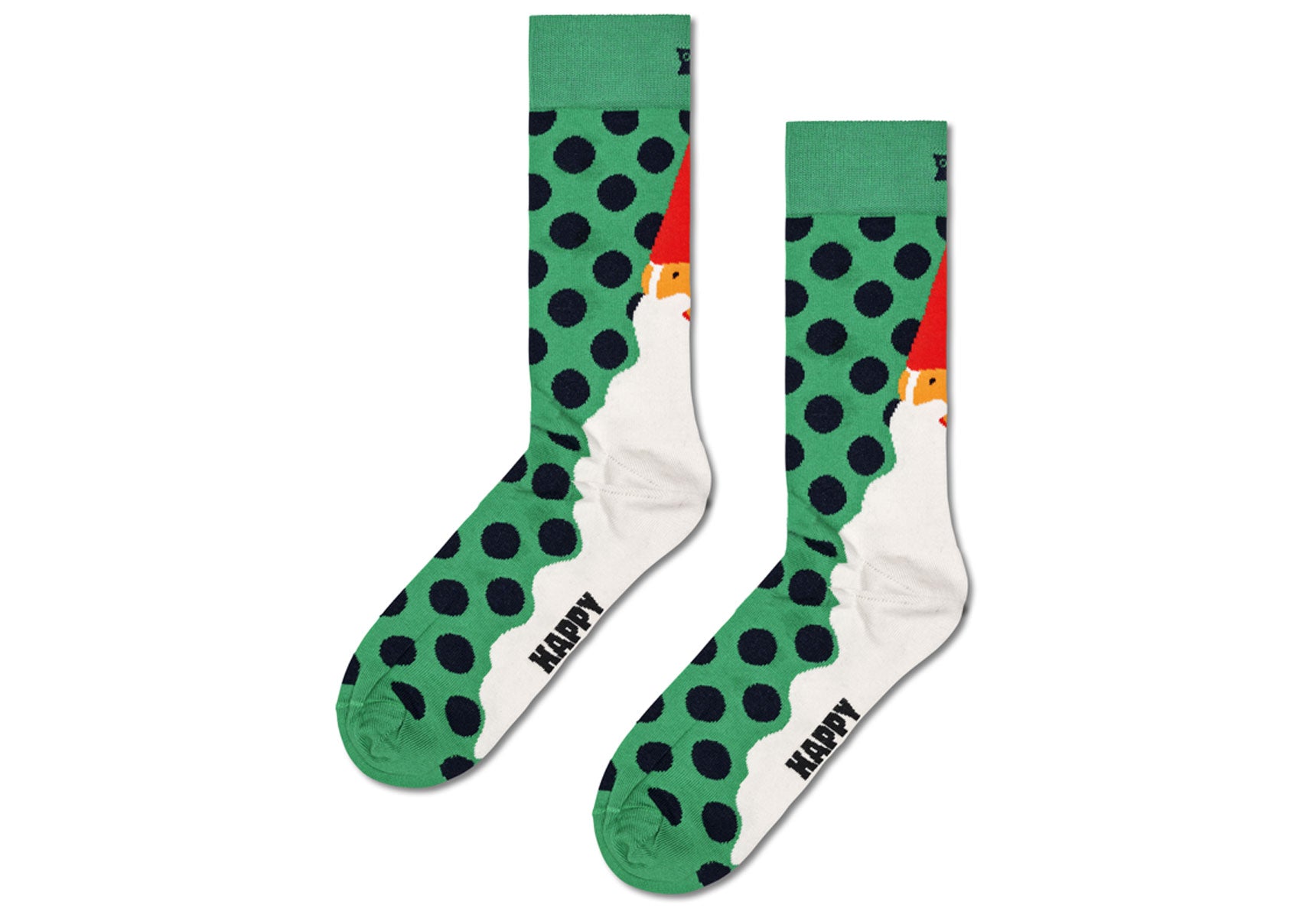 Unisex-Happy-Socks-Santa_s-Beard-Accessories-P000258-Green