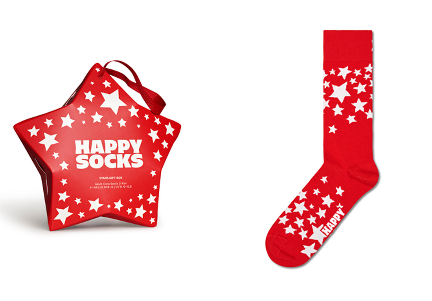 Unisex-Happy-Socks-Stars-1-Pack-Gift-Box-Accessories-XSTG01-4300-Red-1