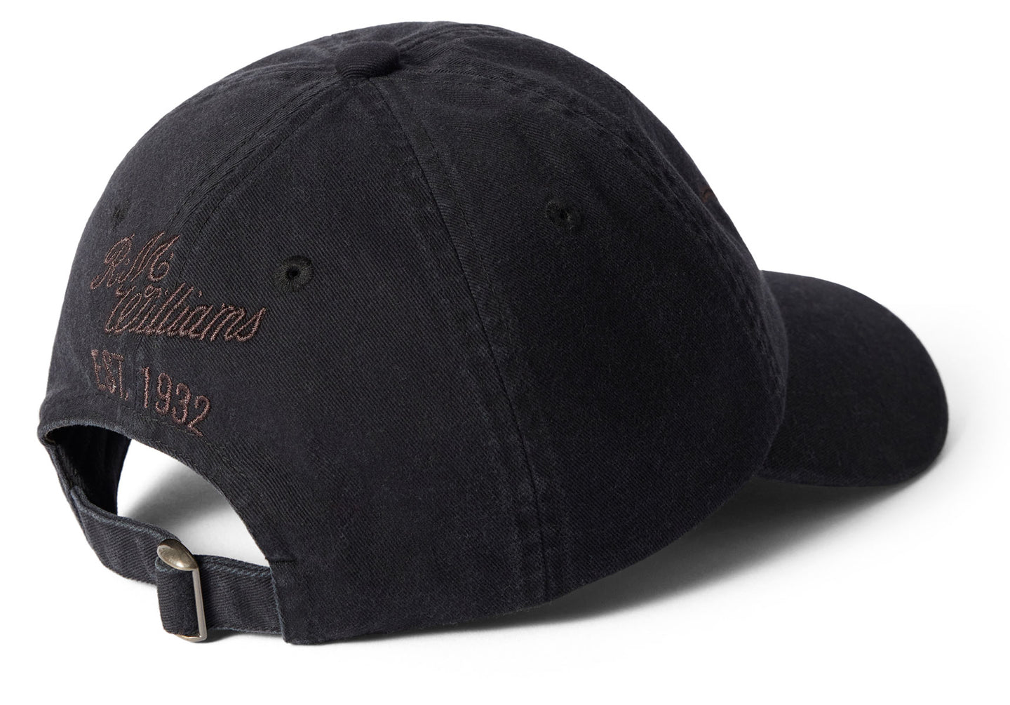 Unisex-R.M.Williams-Longhorn-Twill-Cap-Accessories-ACX9OWI4C0200-Black-Wash-1