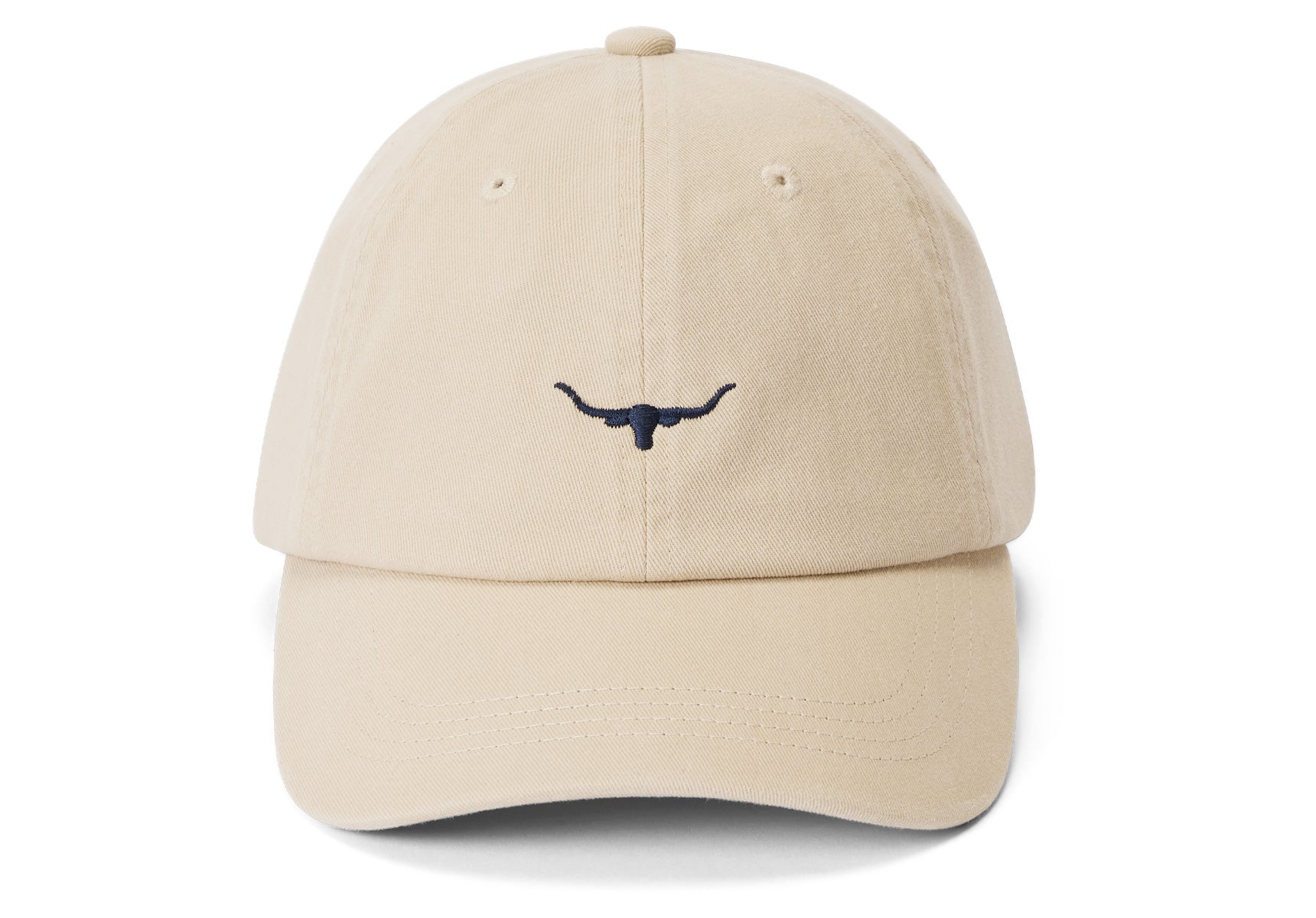 R.M. Williams Mini Longhorn Twill Cap - Ecru