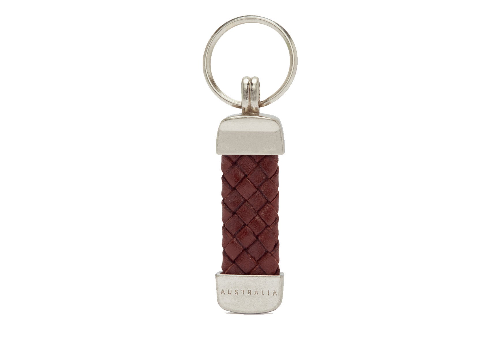 Unisex-R.M.Williams-Platied-Key-Ring-Accessories-CG949.06-Brown-1