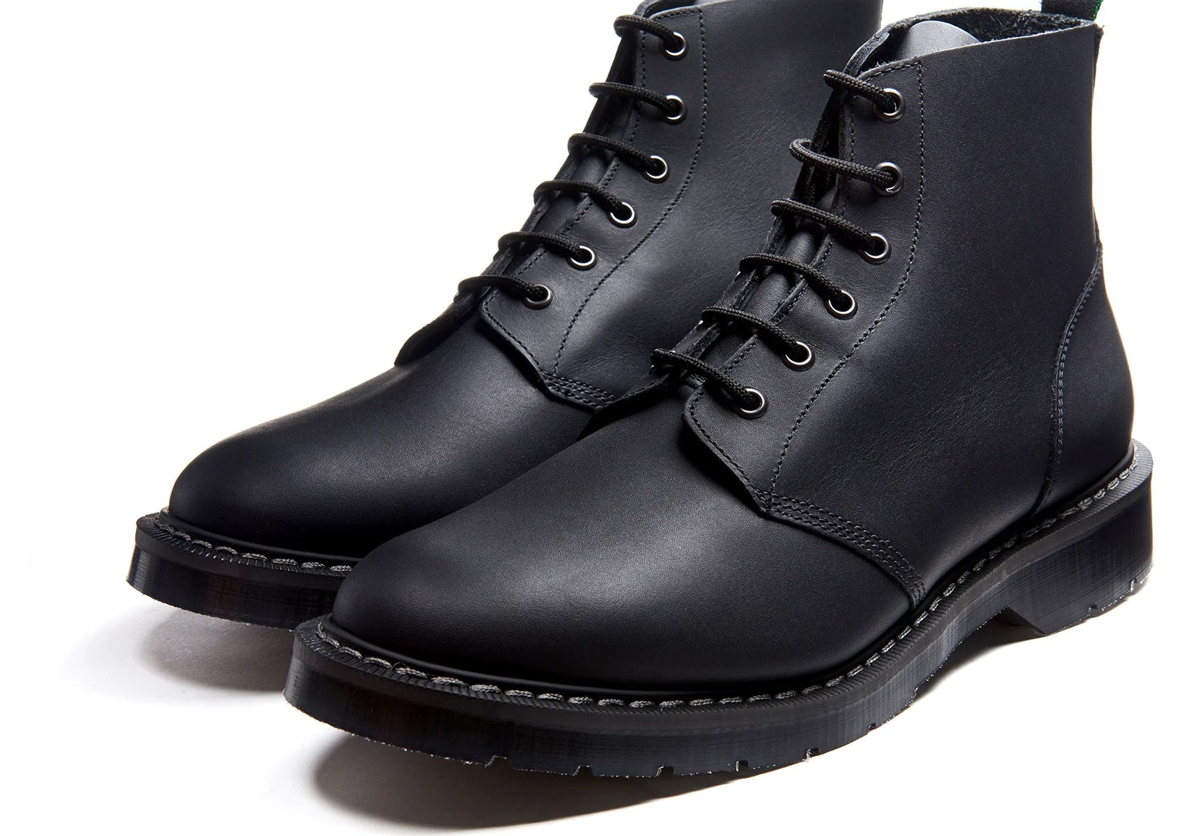 Solovair Eye Astronaut Boot Black Greasy Solovair Boots