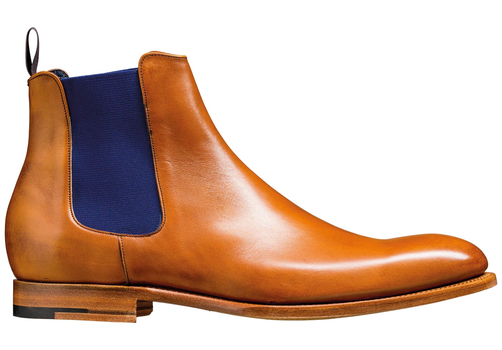 Womens-Barker-Violet-Boots-717226D-Cedar-Calf-Blue-Elastic-3