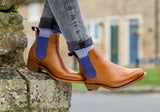 Womens-Barker-Violet-Boots-717226D-Cedar-Calf-Blue-Elastic-4