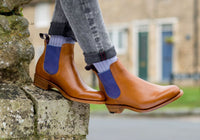 Womens-Barker-Violet-Boots-717226D-Cedar-Calf-Blue-Elastic-4