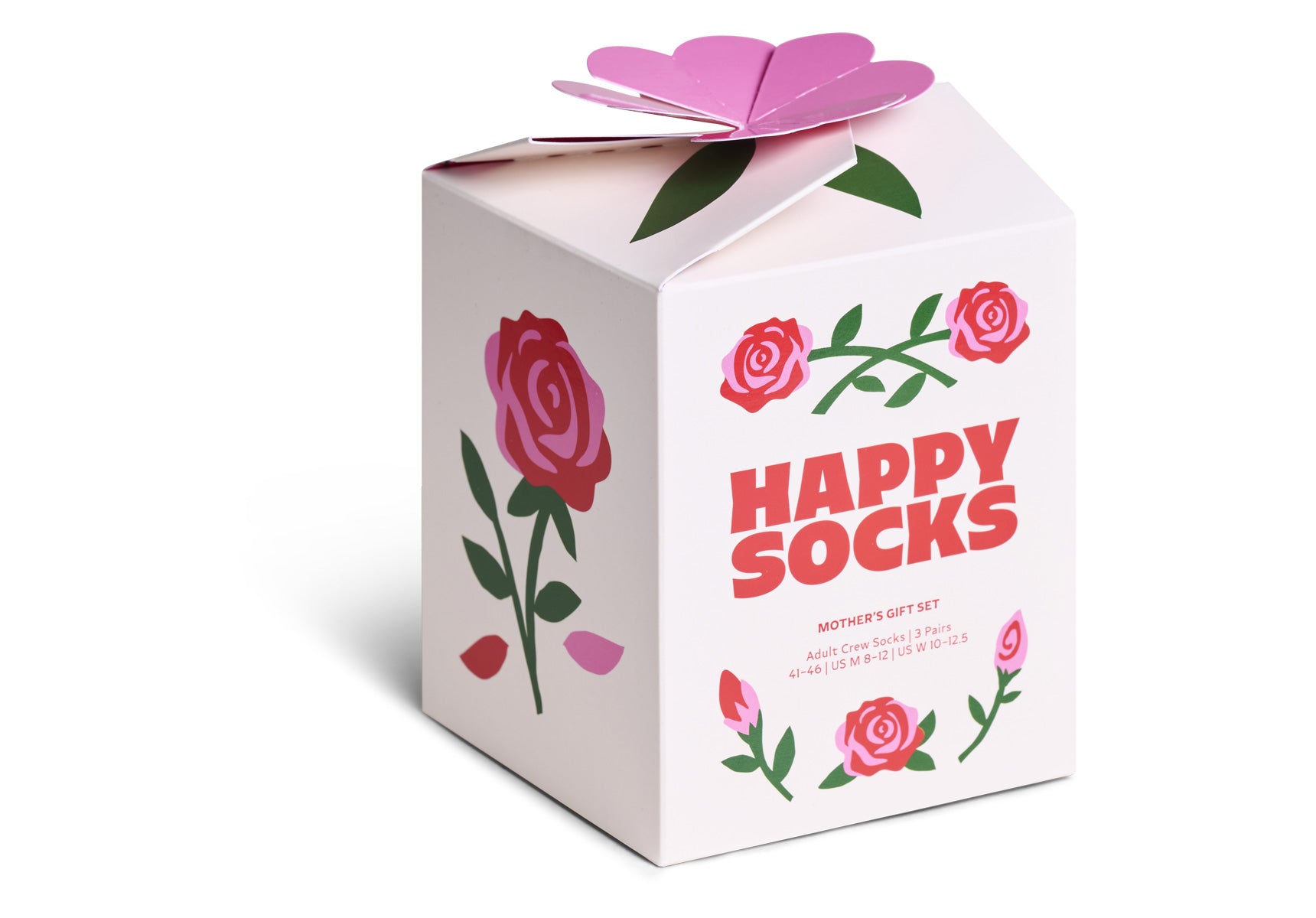 Womens-Happy-Socks-3-Pack-Mother_s-Socks-Gift-Set-Socks-P004658-White