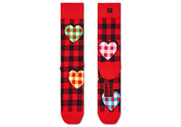 Happy Socks Checked Heart