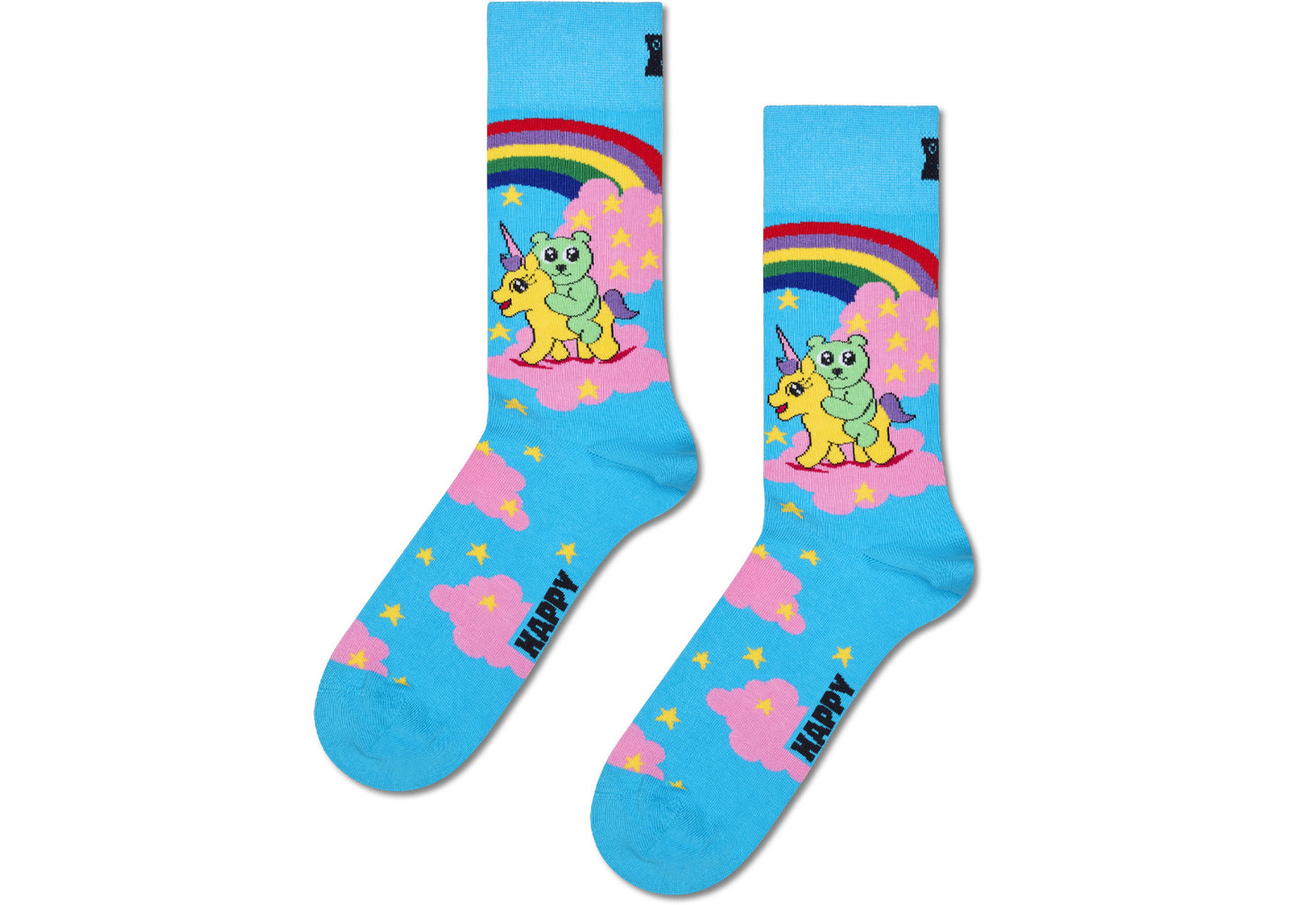 Womens-Happy-Socks-Dream-World-Sock-Socks-P004507-Blue