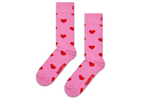 Womens-Happy-Socks-Heart-Accessories-P000068-Pink
