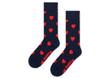 Womens-Happy-Socks-Heart-Sock-Accessories-P000754-Navy