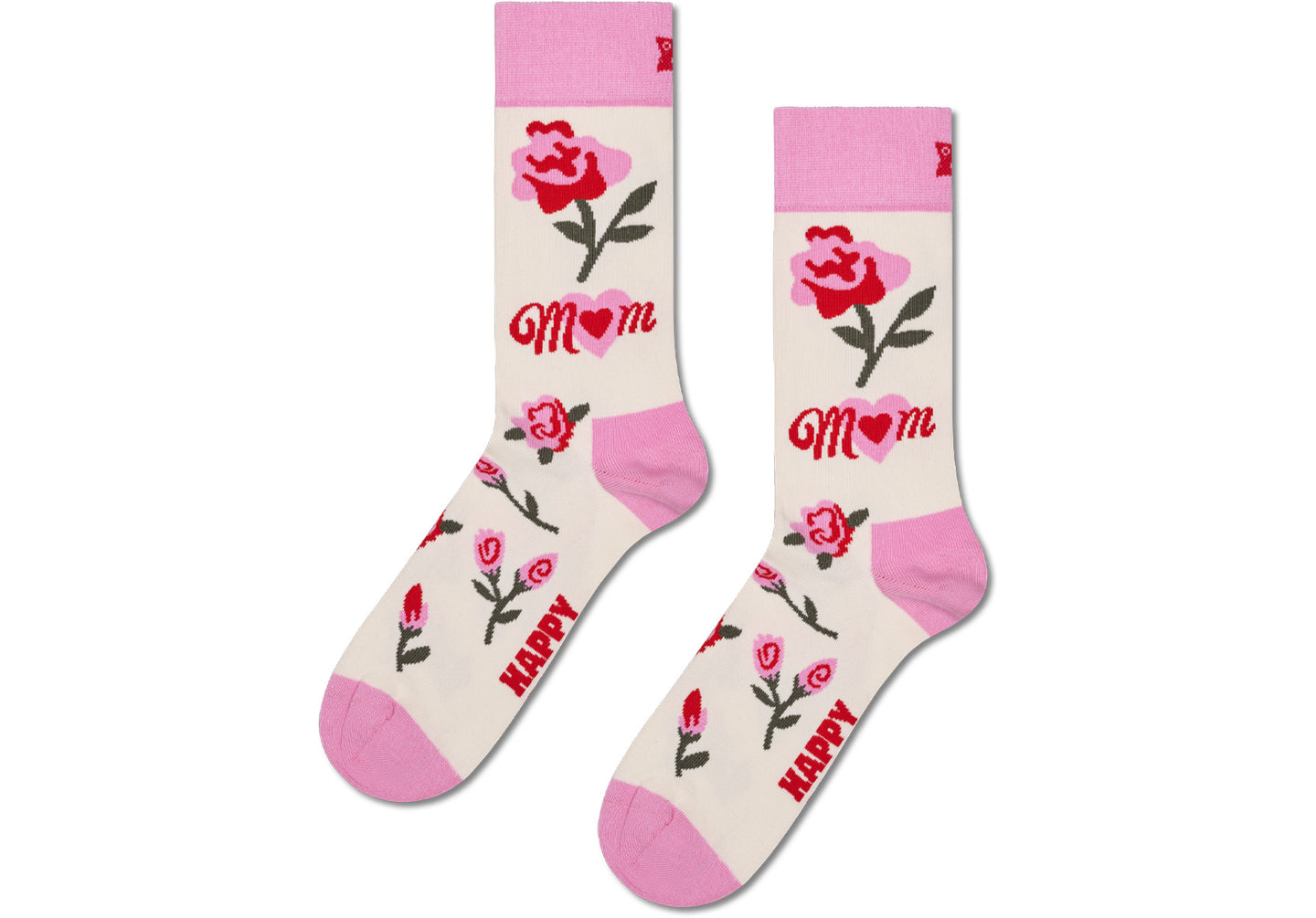 Womens-Happy-Socks-Mom_s-Flower-Sock-Socks-P004525-White