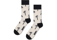 Womens-Happy-Socks-Palm-Tree-Sock-Socks-P004531-White