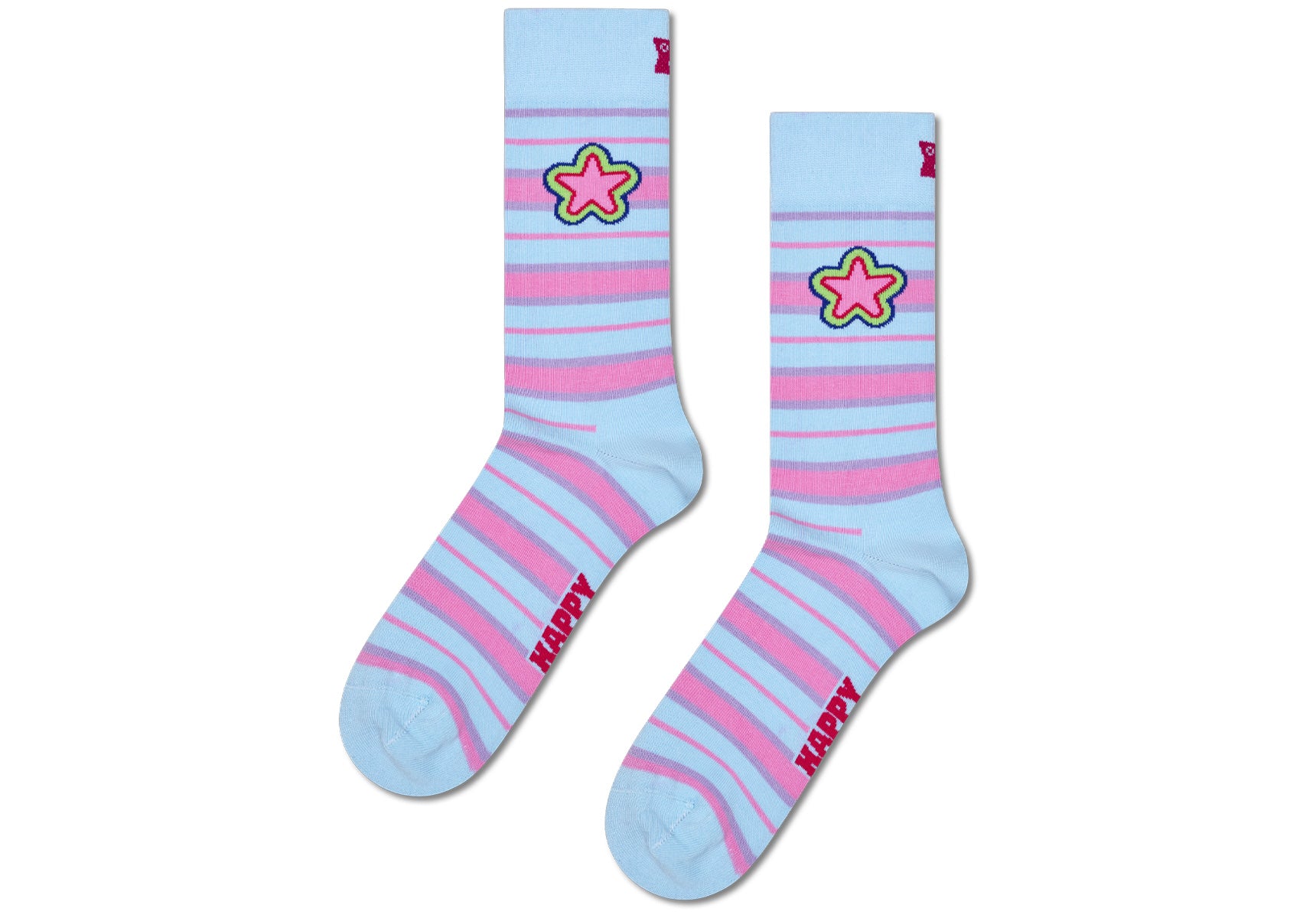 Womens-Happy-Socks-Star-Stripe-Sock-Socks-P004626-Blue